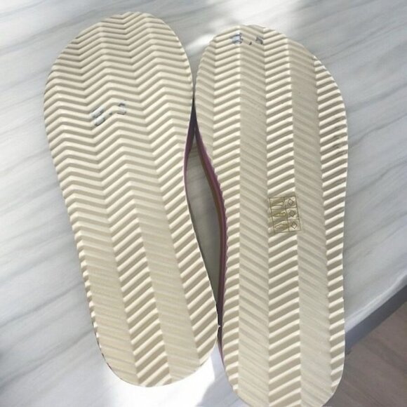 Kurt Geiger London Kensington Wedge Flipflop Rainbow Size 8.5 - Picture 9 of 13